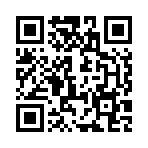 QR code linking to https://themes.gohugo.io/themes/scanlines/