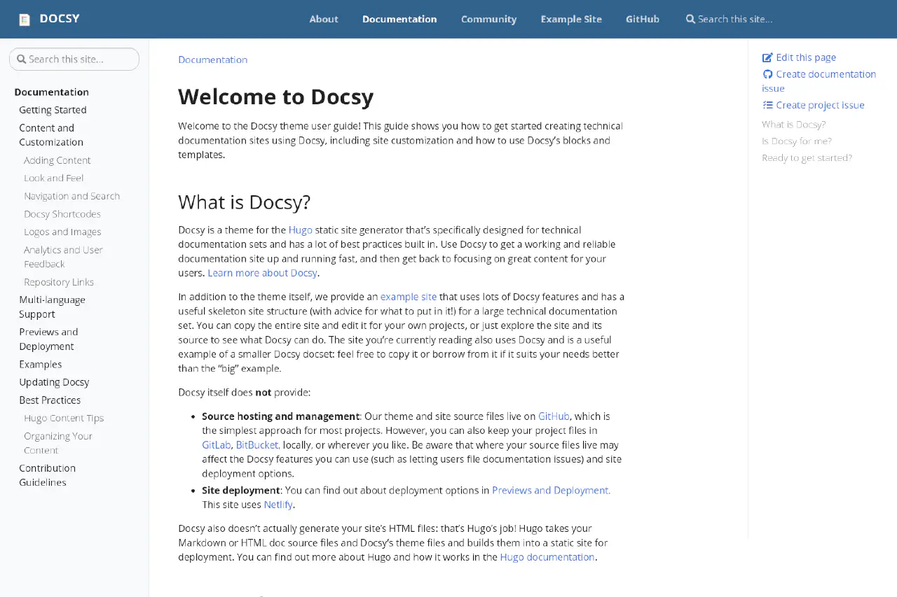 Docsy